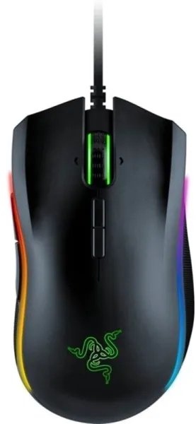 Razer Mamba Elite - Gaming Mouse - Laser - 9 buttons - Black with RGB lighting