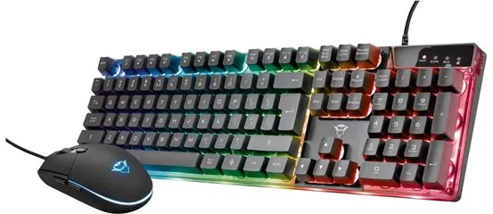 Trust Gaming GXT 838 Azor Gaming Combo - Gaming Keyboard - Black